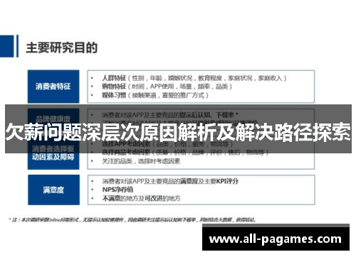 欠薪问题深层次原因解析及解决路径探索 欠薪问题深层次原因解析及解决路径探索